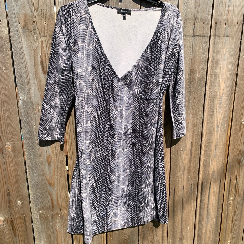 ❤️Express Snake Print Cotton Dress